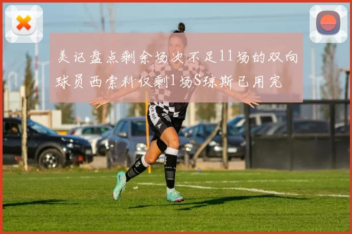 美记盘点剩余场次不足11场的双向球员西索科仅剩1场S琼斯已用完