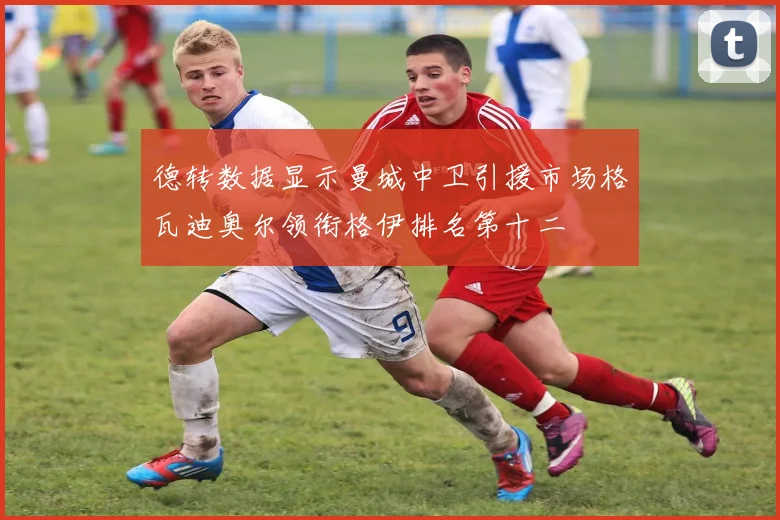 德转数据显示曼城中卫引援市场格瓦迪奥尔领衔格伊排名第十二