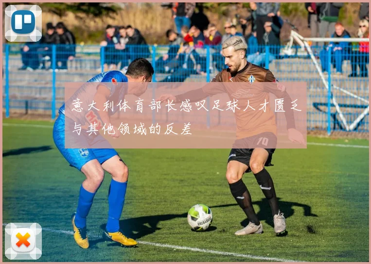 意大利体育部长感叹足球人才匮乏与其他领域的反差